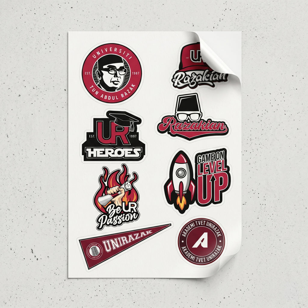 Boom Sticker Set